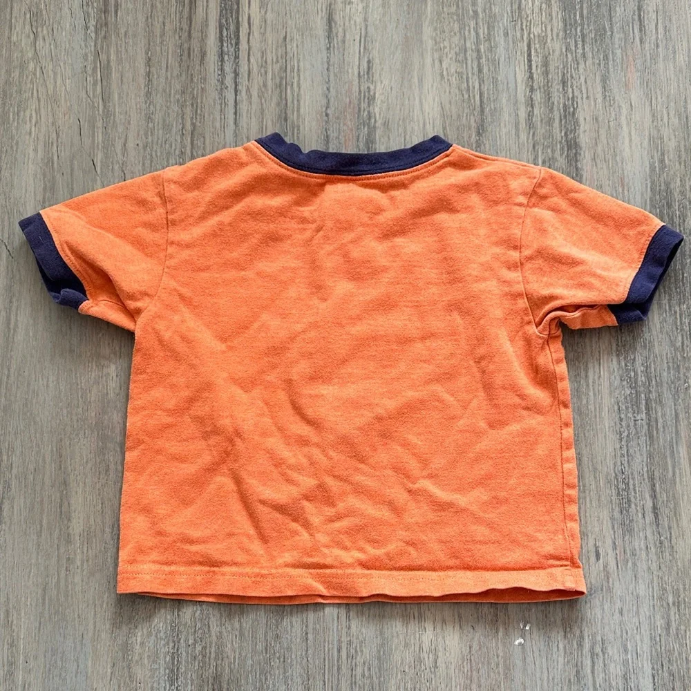 Gymboree Orange Construction Zone Tee